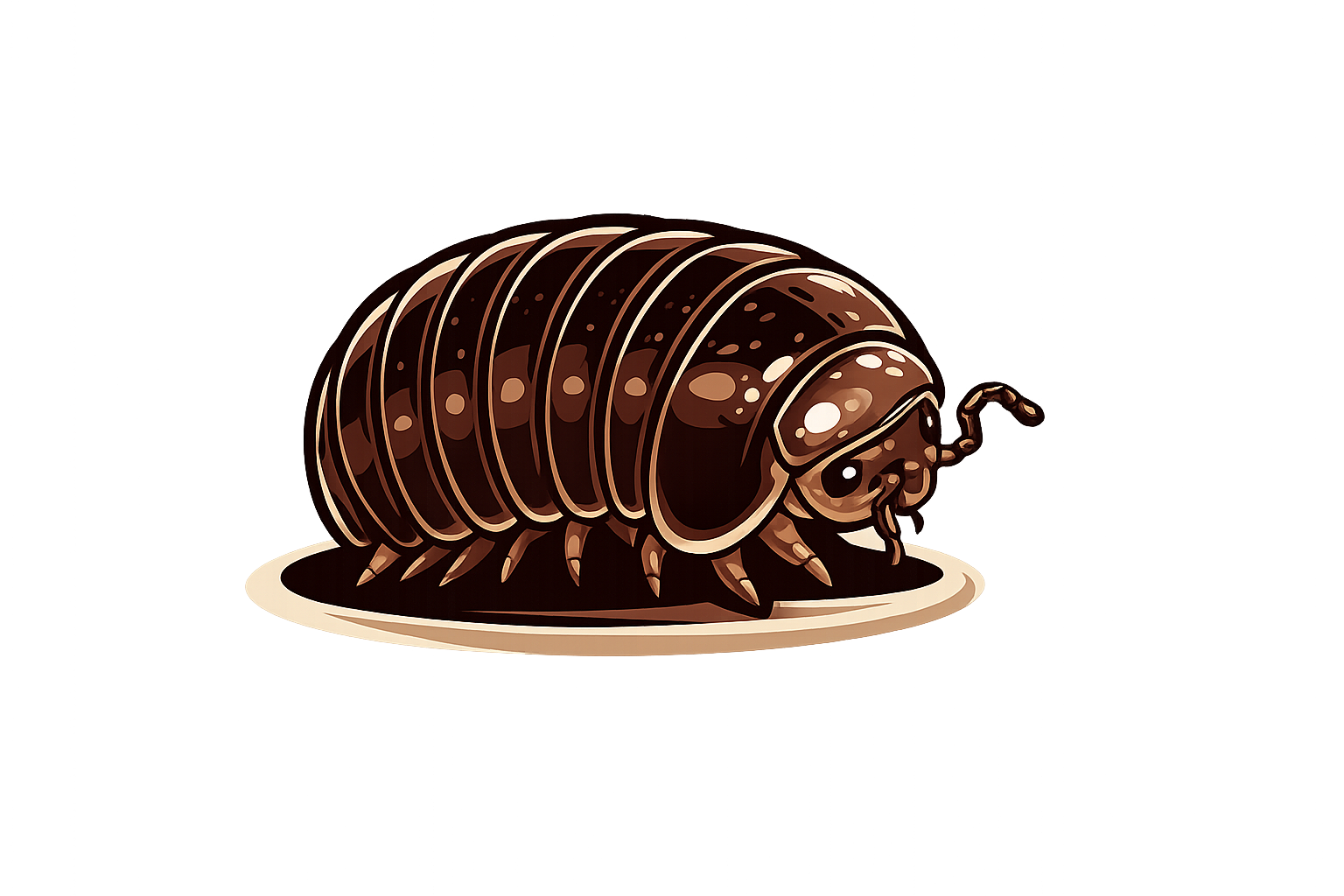 Glomeris pill millipede